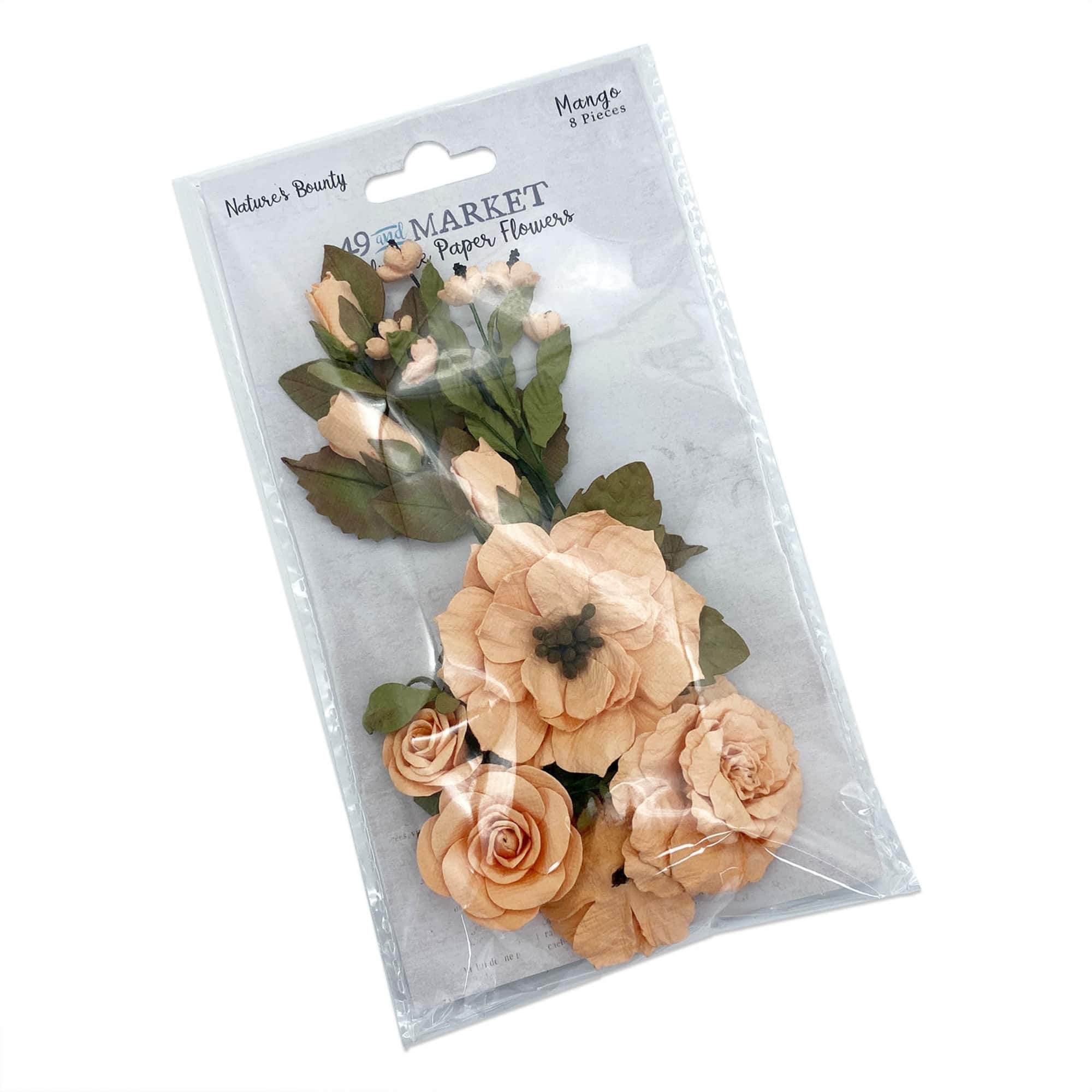 49 And Market Nature's Bounty Paper Flowers